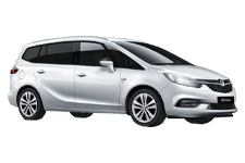 Van Hire Uckfield - Vauxhall Zafira 5 + 2 - Minibus hire Uckfield
